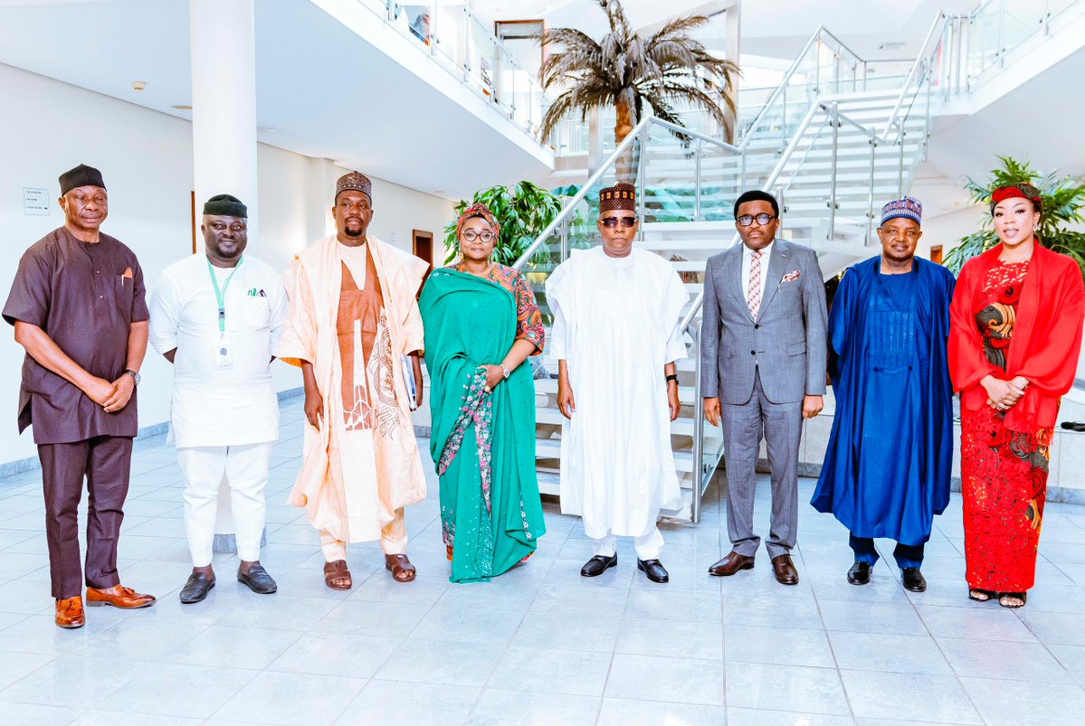 Vice President Kashim Shettima and others during the inauguration of Nutrition 774 Board