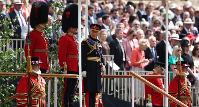 David Beckham bags award from King Charles