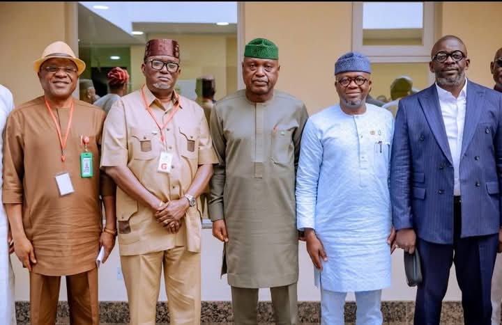 Governor Biodun Oyebanji of Ekiti State and leadership of BORBDA