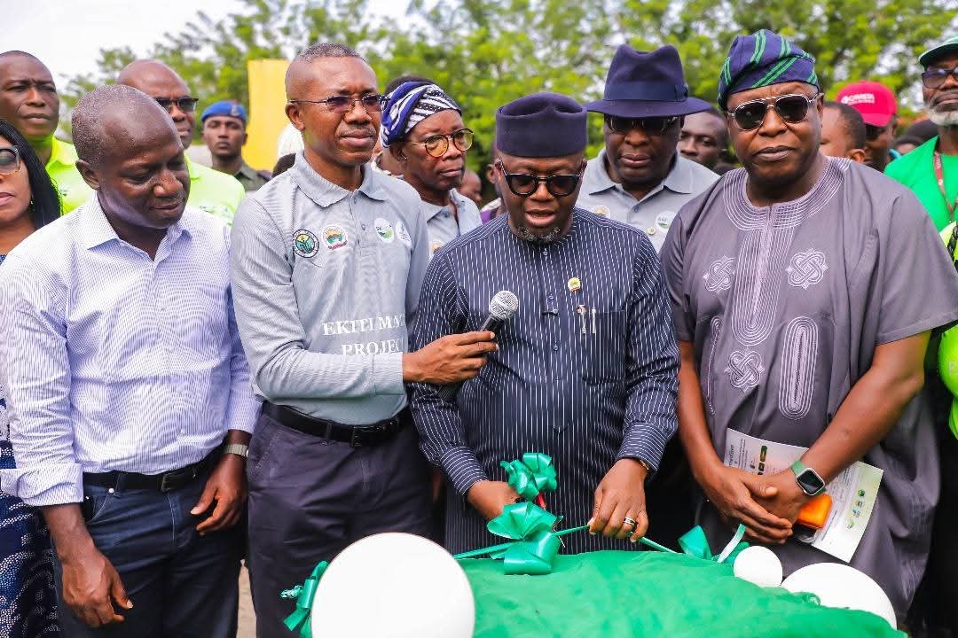 Governor Biodun Oyebanji of Ekiti State being represented by his Chief of Staff, Niyi Adebayo