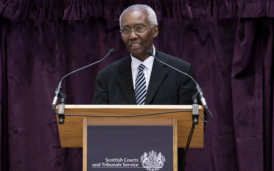 Sir Geoff Palmer, a trailblazing scientist, human rights advocate.