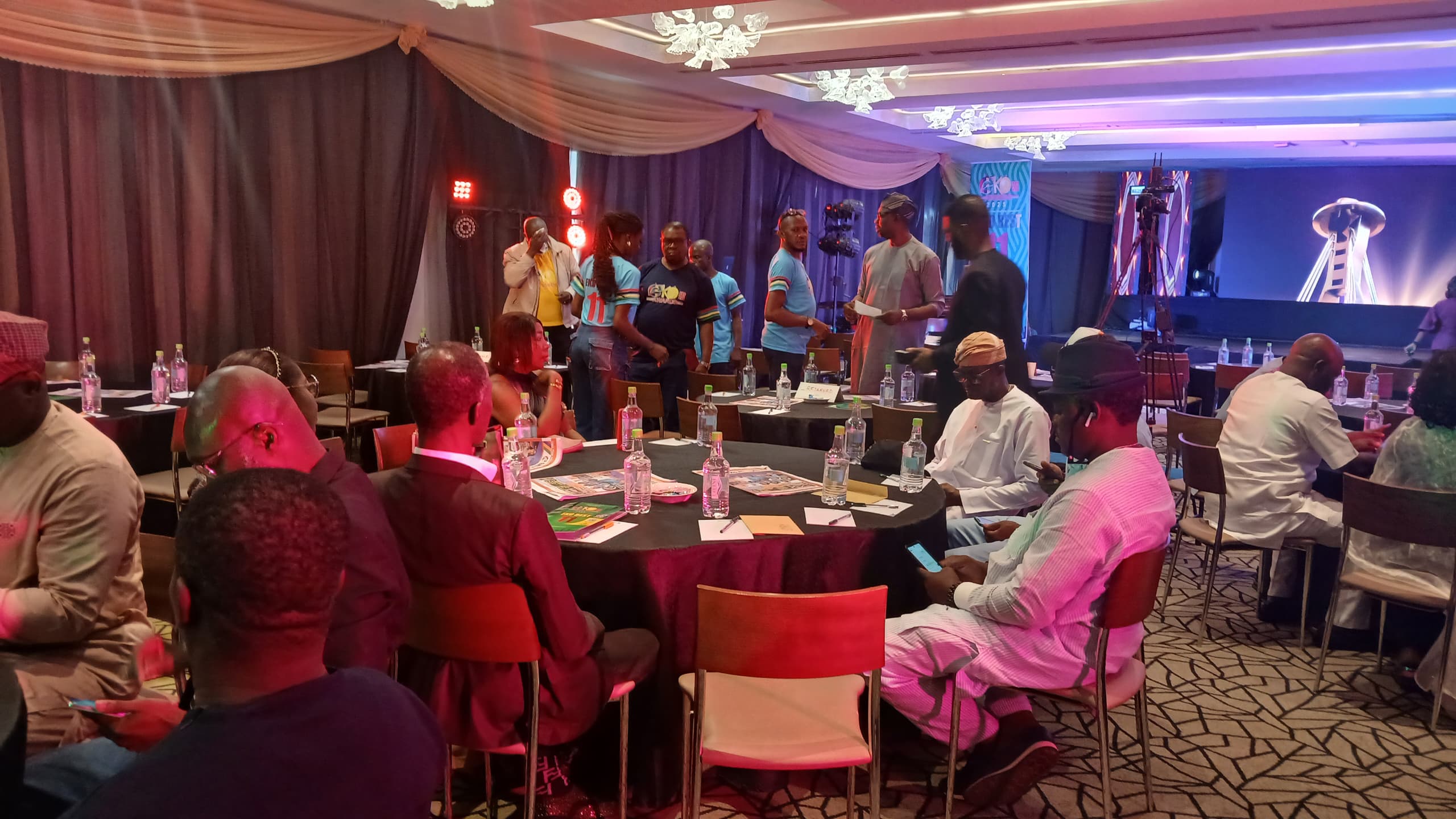 Guests at the Eko mi awards