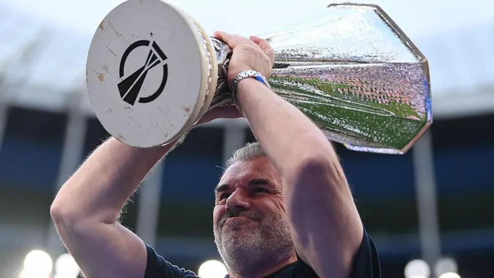 Tottenham sack Ange Postecoglou just 16 days after Europa League triumph, citing poor league form despite delivering club’s first trophy since 2008.