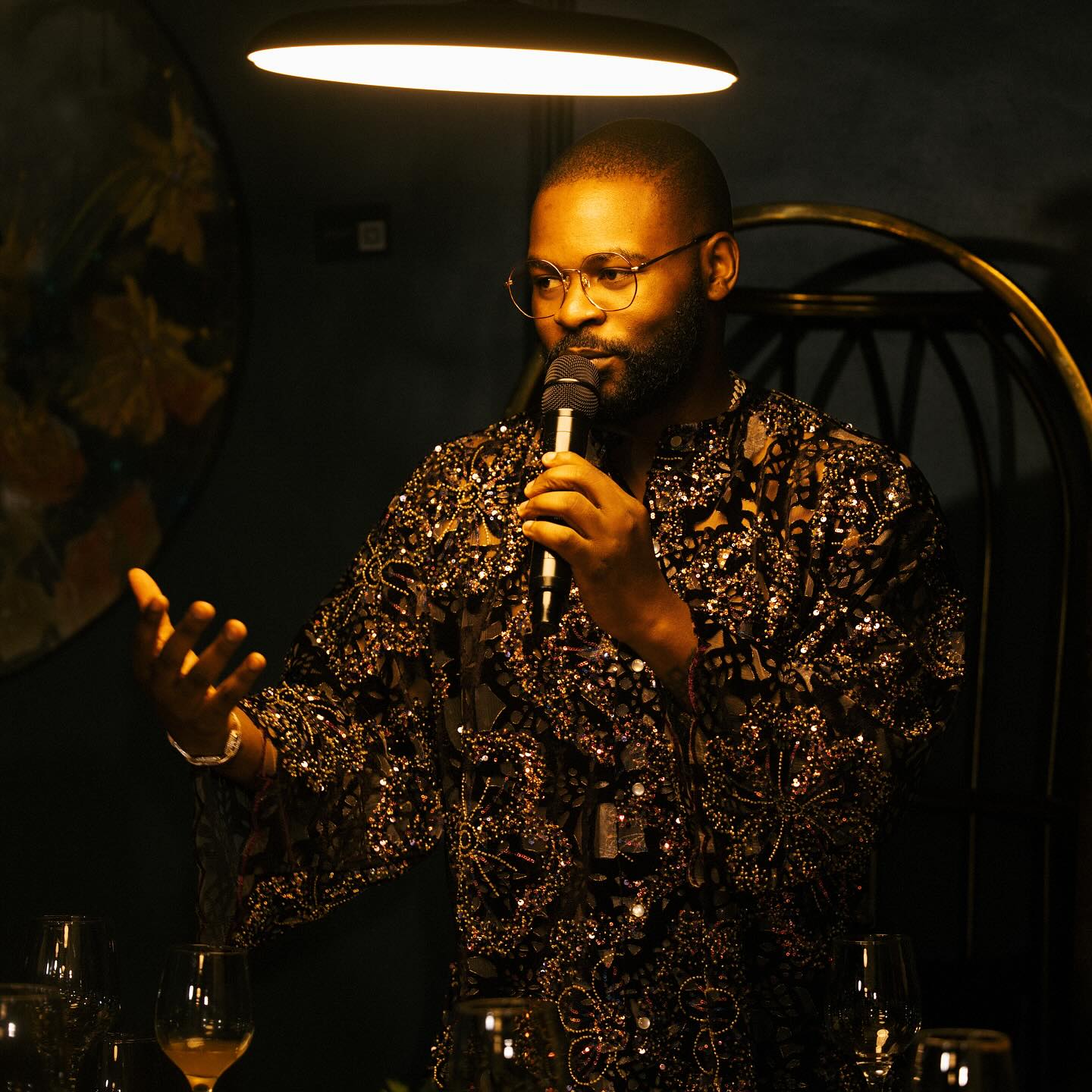 Falz, the Bahd Guy, is revolutionizing the lace fashion for men in his new looks