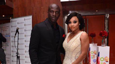 Toke Makinwa and estranged husband Maje Ayida
