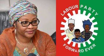 Senator Nenadi Usman, who chairs an interim faction of the Labour Party, LP