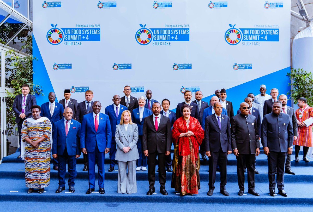 Nigeria Vice President Kashim Shettima and other leaders