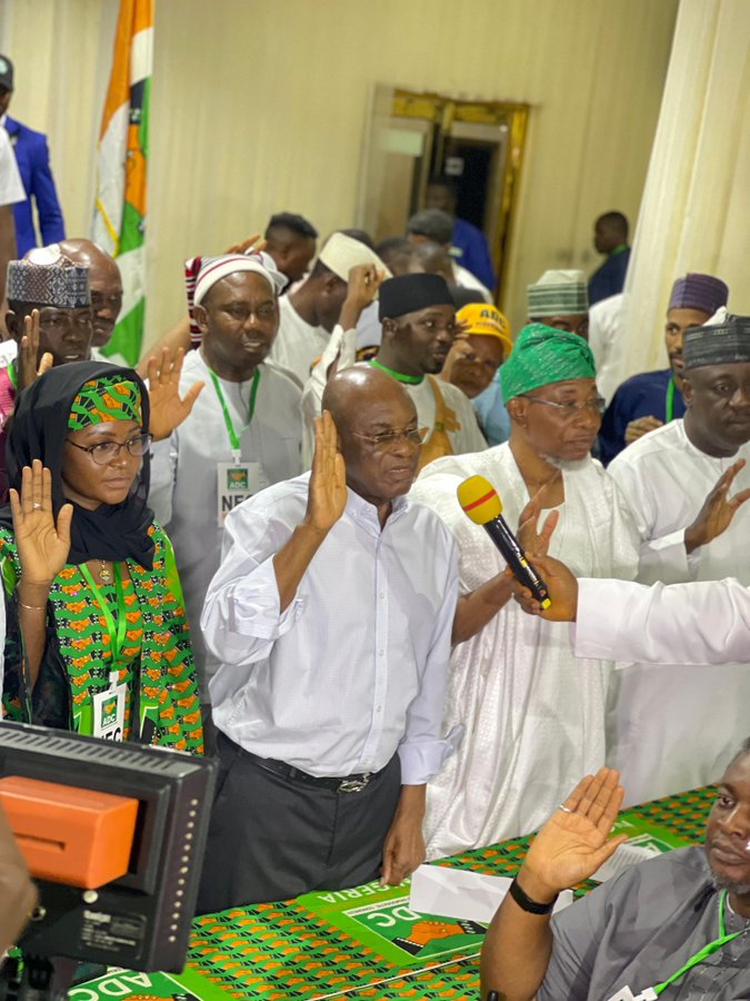 ADC swears in Aregbesola, David Mark