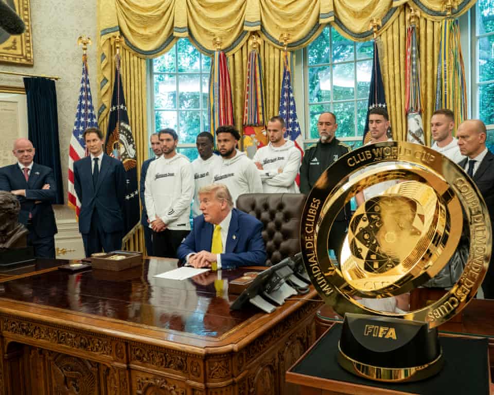 Trump speaks on Club World Cup