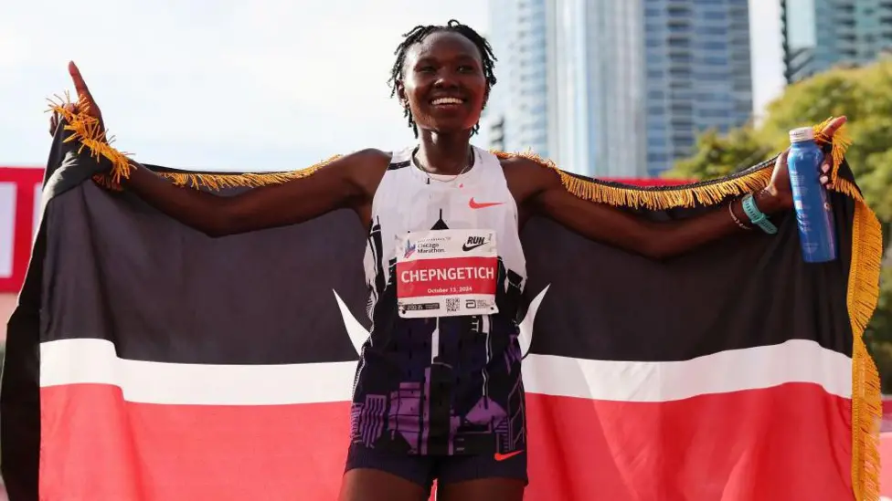 Marathon world record holder Ruth Chepngetich suspended after testing positive for banned diuretic HCTZ, with levels far above WADA's allowed threshold.