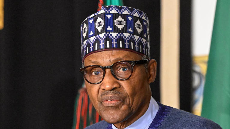 Late Nigerian president, Muhammadu Buhari