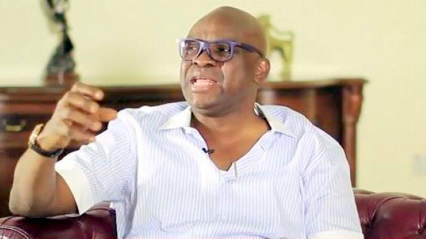 Ayodele Fayose commends PDP Acting Chairman Abdulrahman Mohammed, saying he has rescued the party from an ‘Intensive Care Unit.’