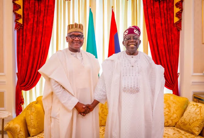 Aliko Dangote praises President Bola Ahmed Tinubu