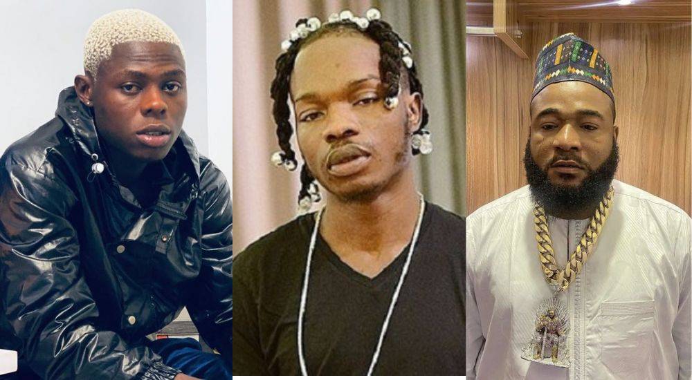 Mohbad, Naira Marley, Sam Larry