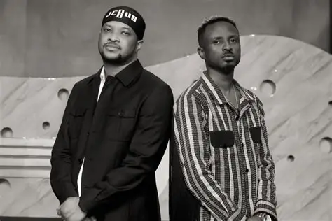 Gospel singers, Lawrence Oyor and Gaise Baba