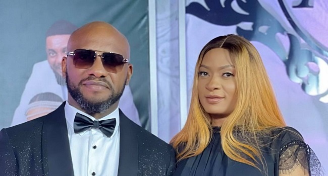 Yul Edochie and wife May Edochie