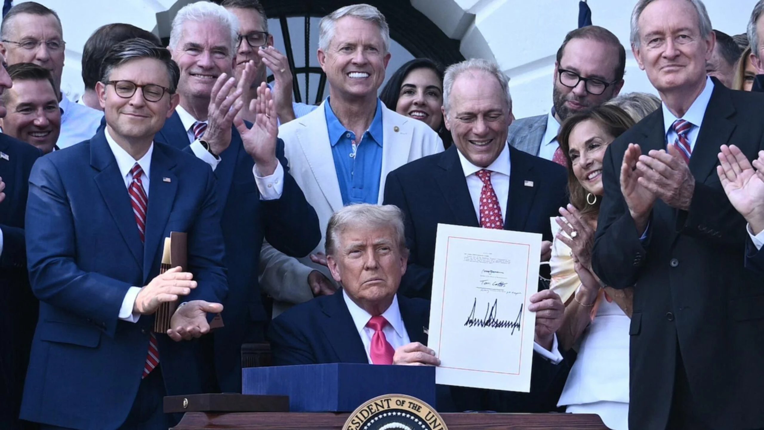 Trump signs “big, beautiful bill” in July Fourth ceremony at White House