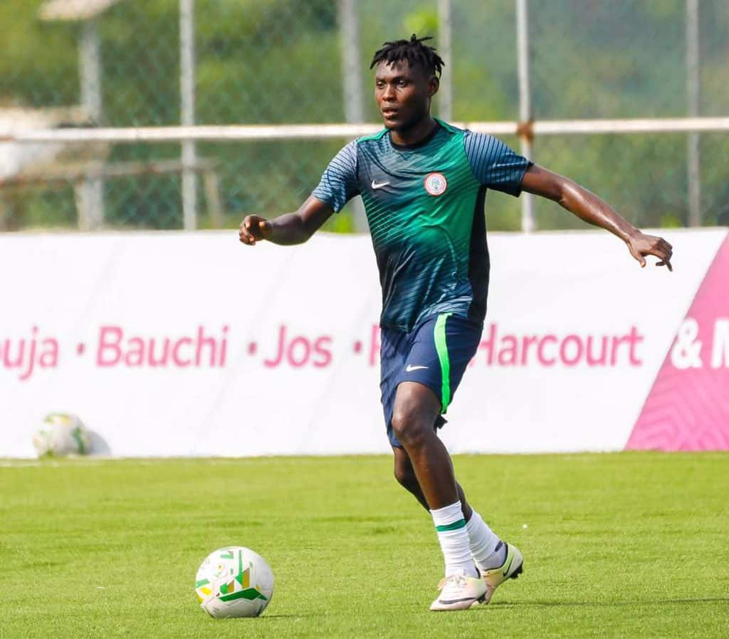 Eguavoen backs Junior Nduka’s move to the Iraqi League, praising his decision and financial choice while hoping for a future Super Eagles recall.