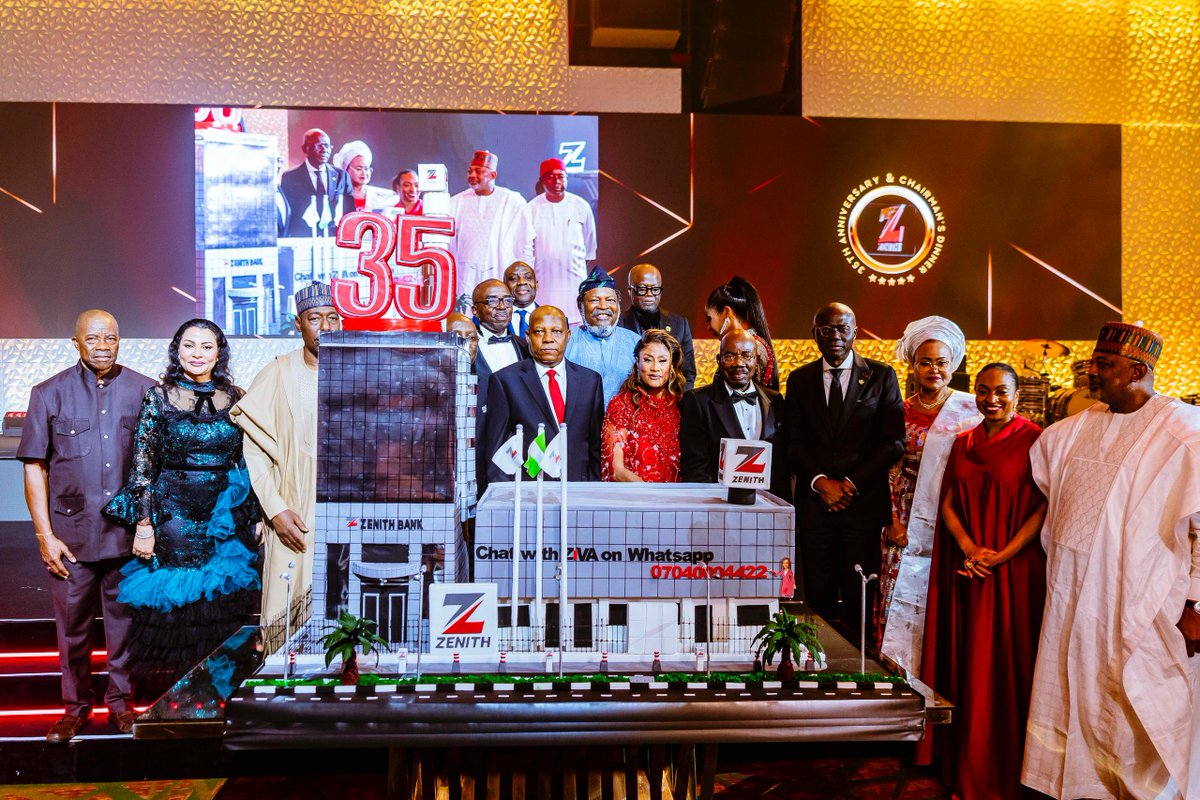 Kashim Shettima and others during the anniversary