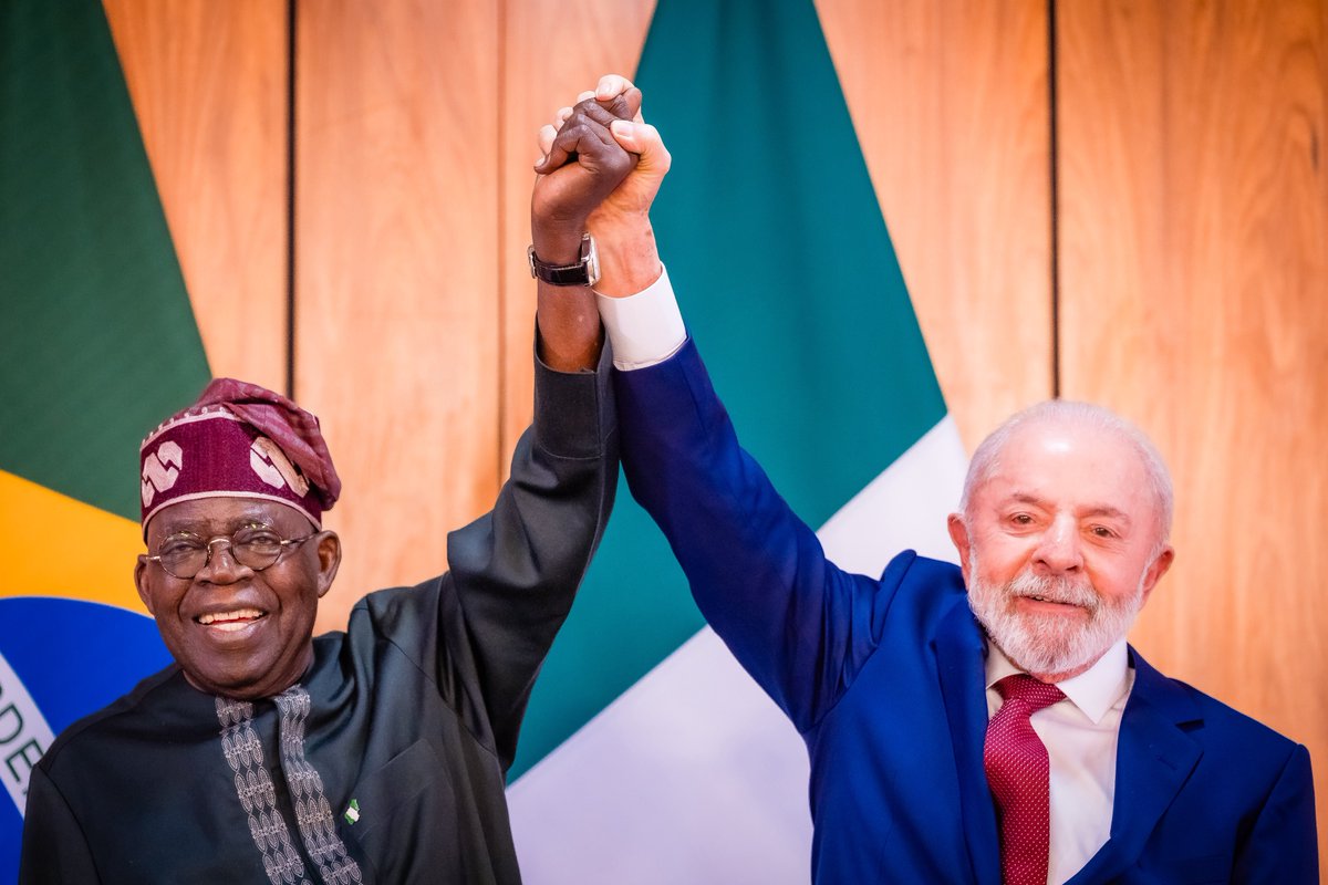 Bola Tinubu and Luiz Inácio Lula da Silva