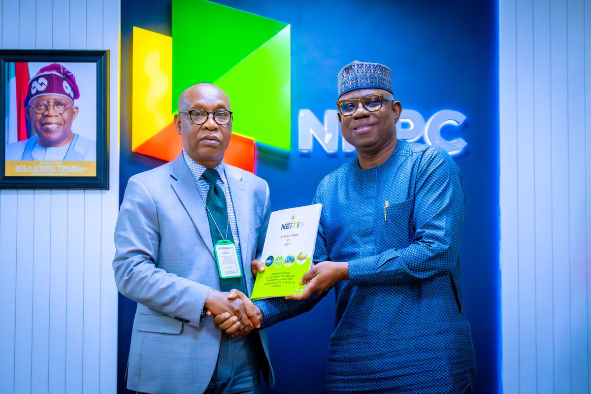 NNPC boss, Bayo Ojulari and Ogbonnaya Orji