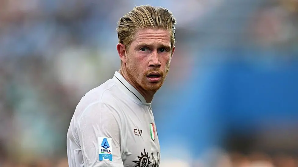 De Bruyne scores on debut as Napoli beat Sassuolo 2-0; McTominay nets opener, while Koné sees red late on in Serie A champions’ confident start.