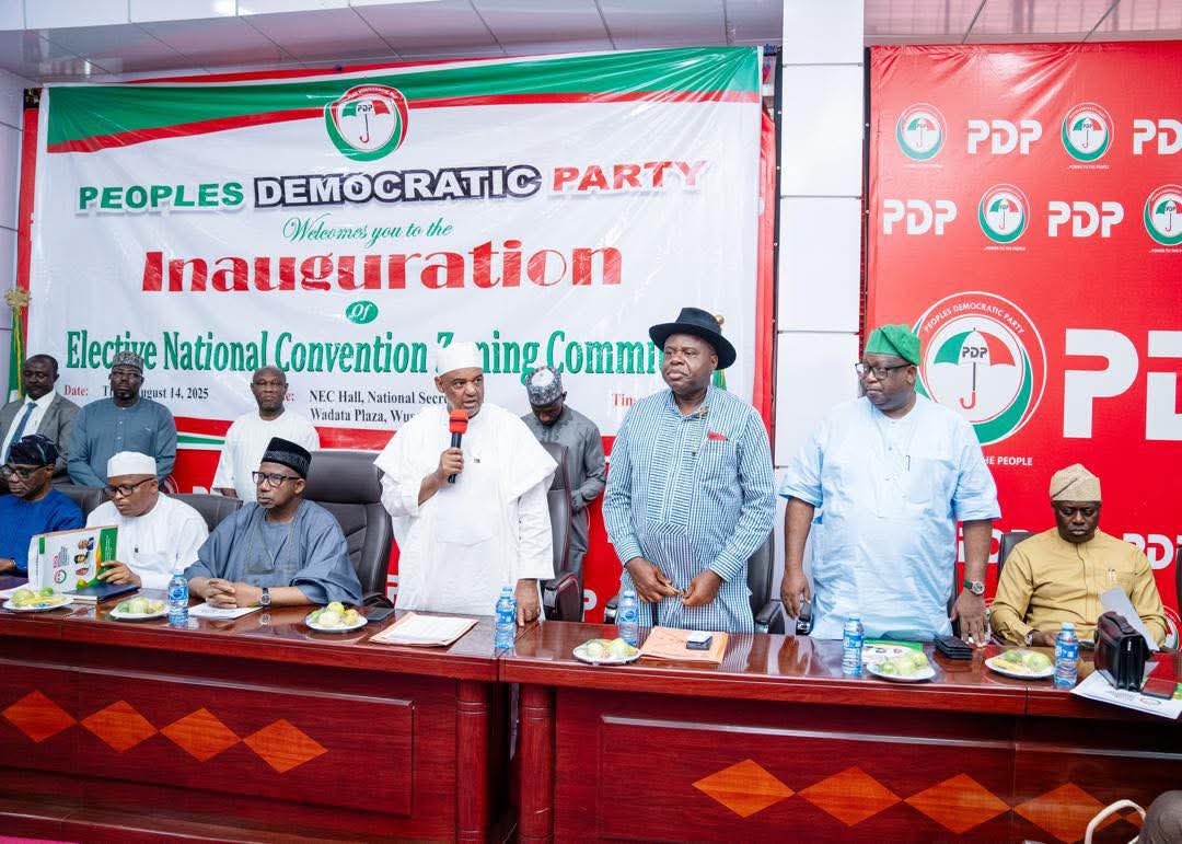 Inauguration of the PDP committee for the convention