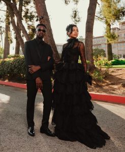 Mr Eazi and Wife, Temi Otedola at their Wedding ceremony in Iceland