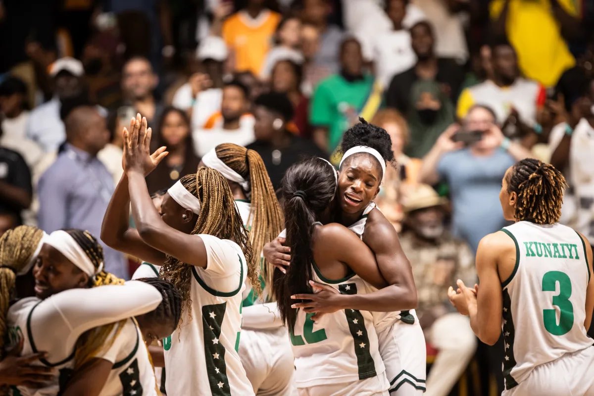 Nigeria's D'Tigress team