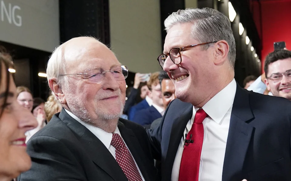 Keir Starmer and Lord Neil Kinnock