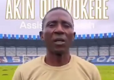 Akin Olowokere, Assistant Coach of Shooting Stars SC, collapses during training session in Ibadan before being rushed to hospital where he was pronounced dead.