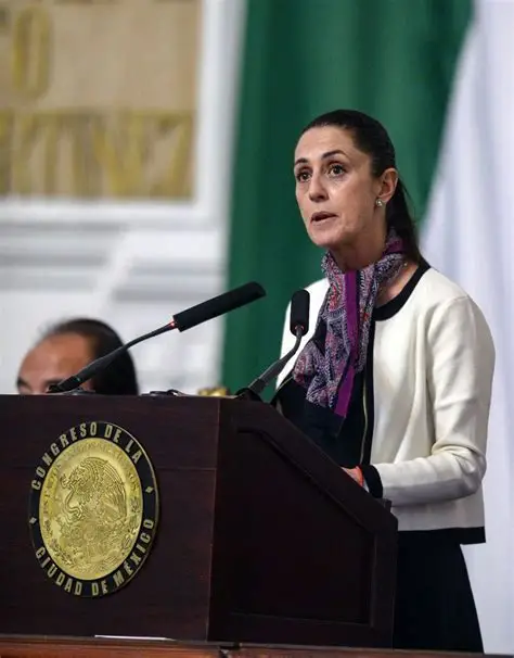 Mexico’s president, Claudia Sheinbaum