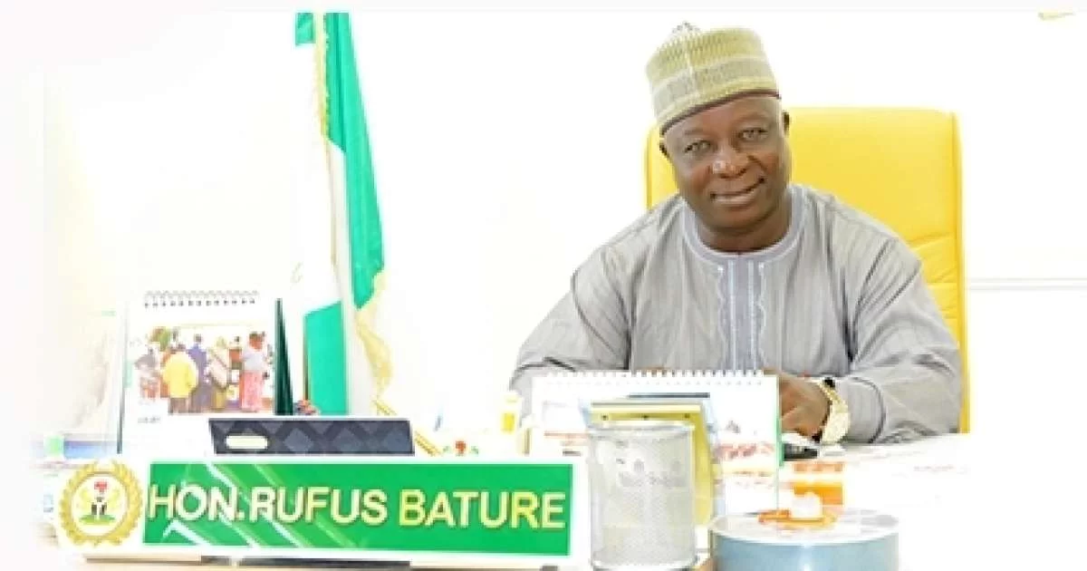 Rufus Bature speaks at APC Jos HQ, hints at ministerial ambition and celebrates Yilwatda’s appointment as party chairman.