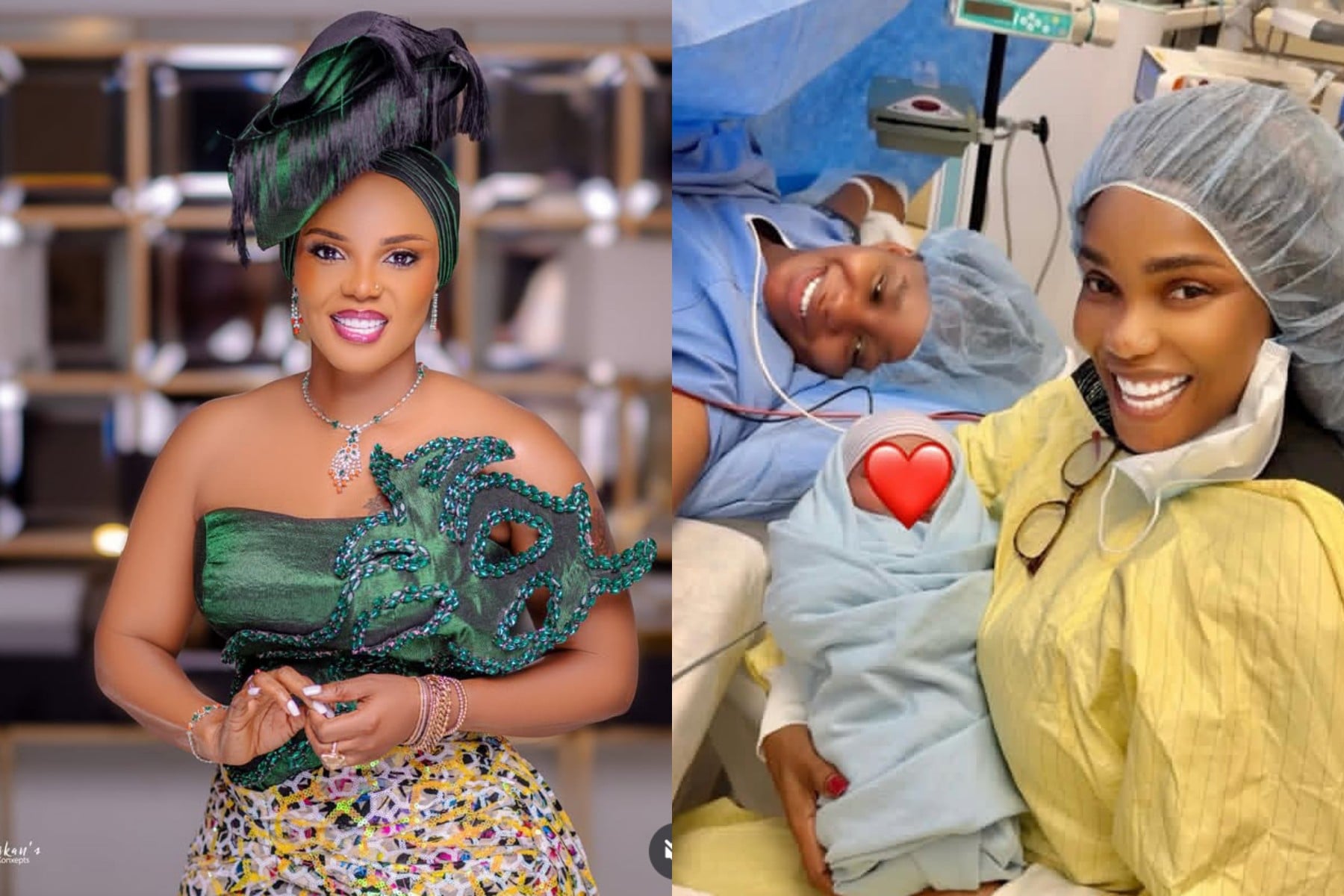 Iyabo Ojo announces ₦3m giveaway in grandson’s name