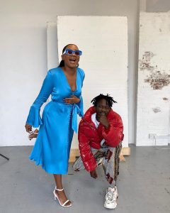 Temi Otedola and Mr. Eazi