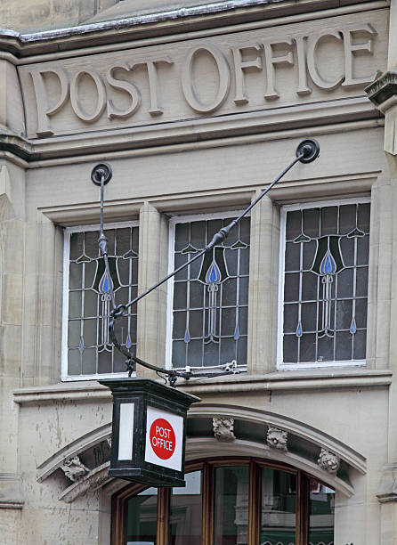 A post office in Europe