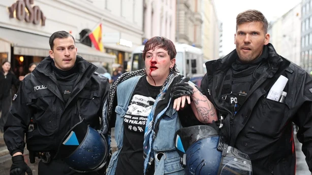Berlin police probed after Irish activist injured at pro-Palestinian protest