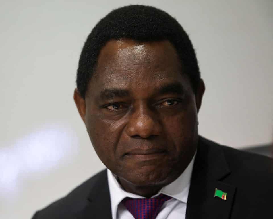 Zambia President Hakainde Hichilema