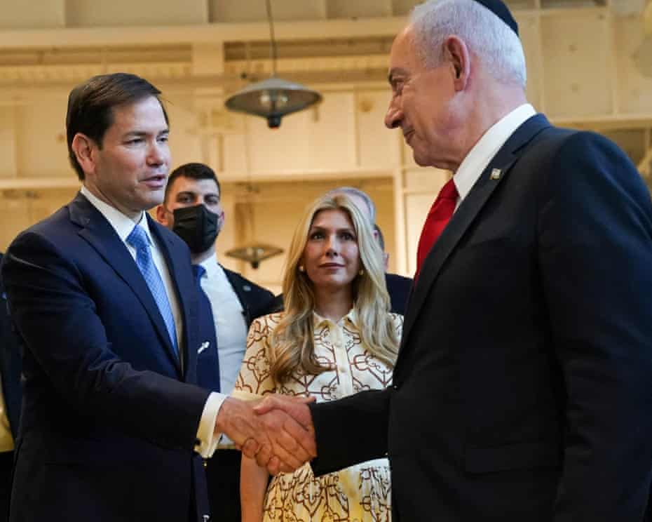 Rubio reaffirms US backing for Netanyahu