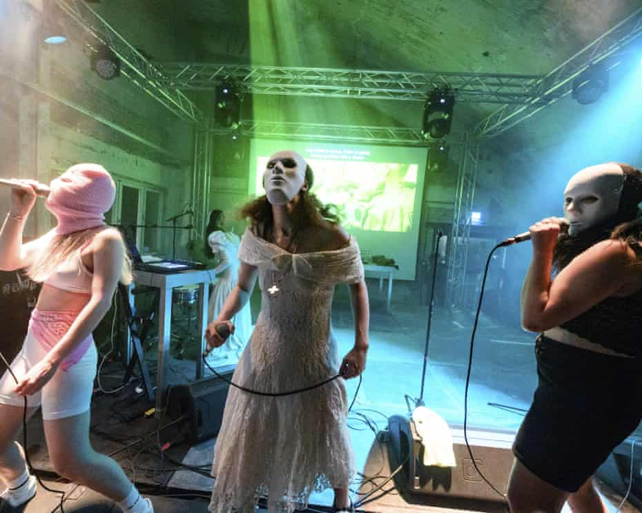 Russian feminist protest group Pussy Riot