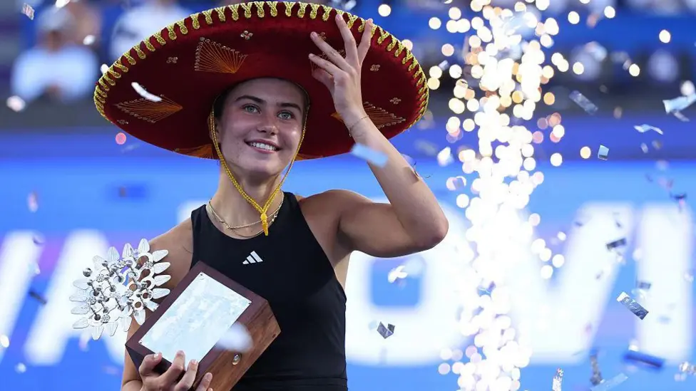 Jovic, 17, clinches maiden WTA title in Mexico