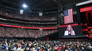 Charlie Kirk's memorial