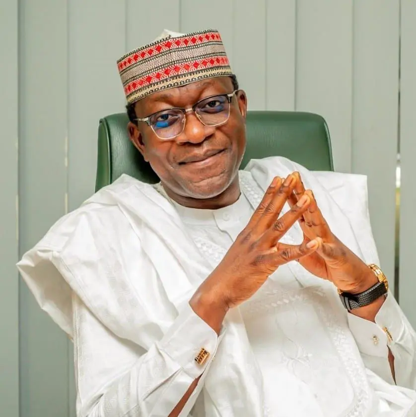 Hon. Abdulmumin Jibrin addresses supporters in Kofa, Kano, as he announces his return to the APC and declares support for President Tinubu’s 2027 re-election bid.