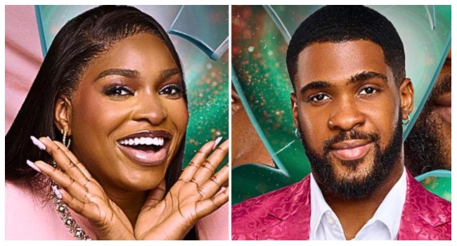 BBNaija's Thelma Lawson and Bright Morgan