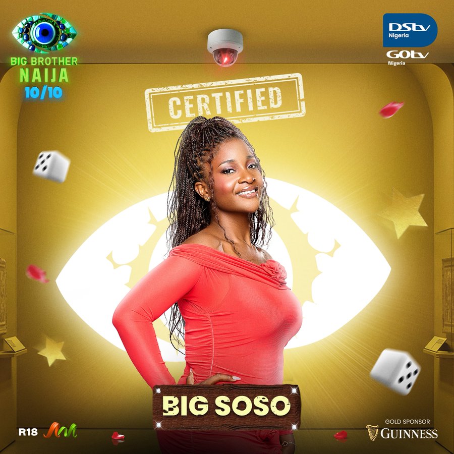 BBNaija housemate, Big Soso