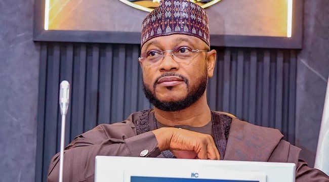 Governor Dauda Lawal meeting party stakeholders at Government House in Gusau.