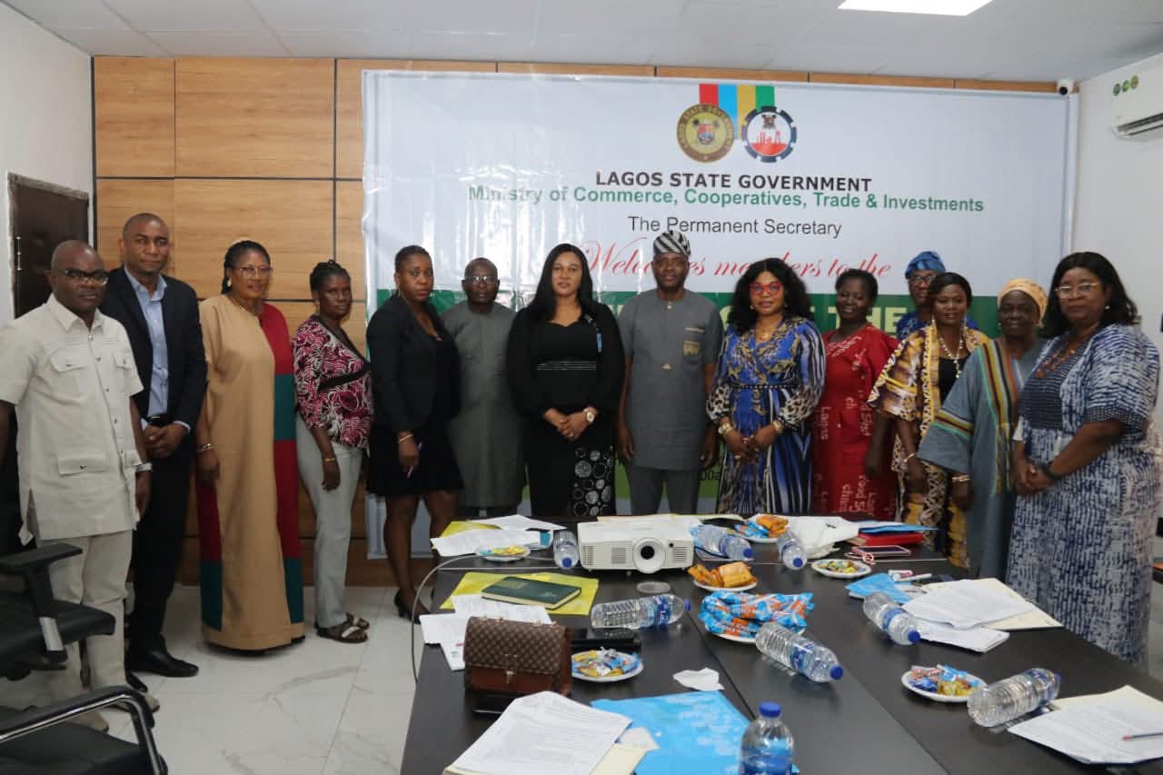 Representatives of Lagos Government and Export Promotion Committee