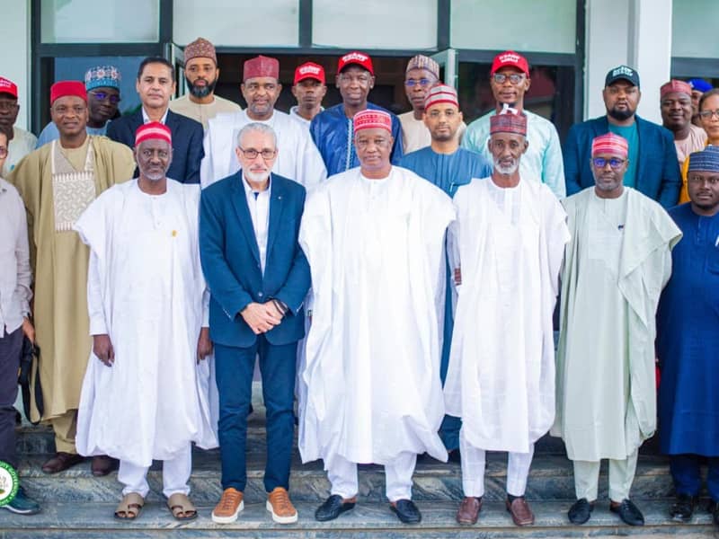 Kano Government officials with IsDB