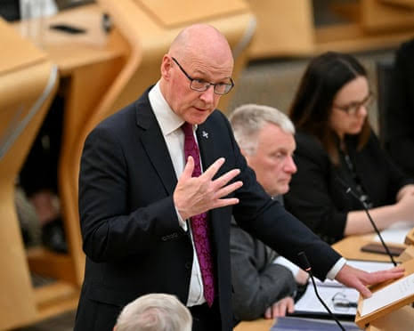 First minister- John Swinney