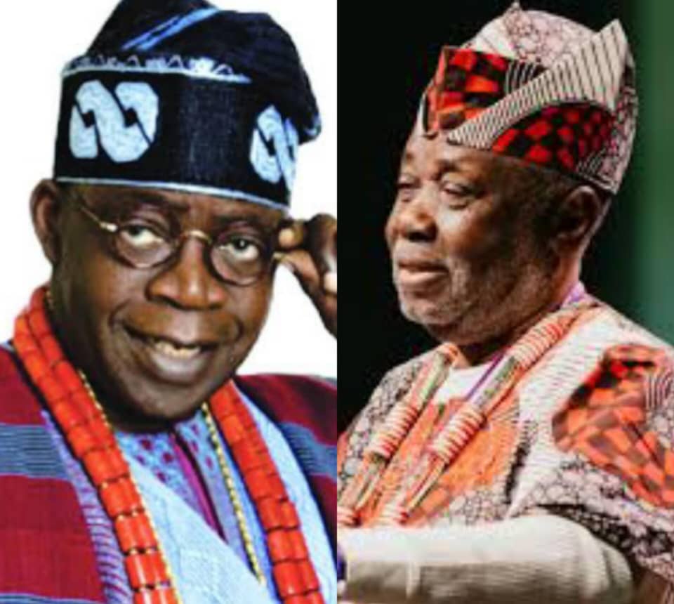 Bola Tinubu and Prof. Wande Abimbola